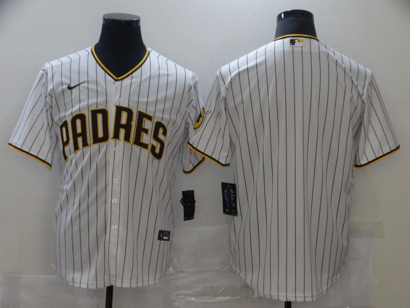 Men San Diego Padres Blank White Game Nike MLB Jerseys->san francisco giants->MLB Jersey